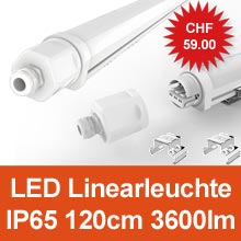 LED Linearleuchte 120cm IP65