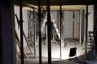 H-Stand-Fuss individuell montierbar an Flutlichtstrahler (140mm)