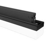 Schienenstrahler Linear >Ra82, Aluminium 605x34x32, 110° 20W sz