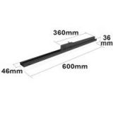 Schienenstrahler Linear >Ra82, Aluminium 605x34x32, 110° 20W sz