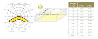 Sicherheitsleuchte 2-6m 220lm 3 H LI-ION Selbsttest Optik Fläch