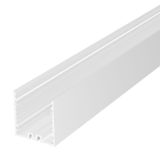 U-Profil Modular 42 - weiss, pulverbeschichtet RAL9003