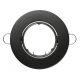 TRIM RING SWIVEL 68mm WH 30° matt weiss/schwarz/nickel geb.