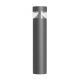 LED-Pollerleuchte Rund 8W, 800lm, 3000K, IP65, Anthrazit