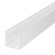 U-Profil Modular 42 - weiss, pulverbeschichtet RAL9003
