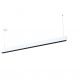 Pendelleuchte Weiss LED 60W 6400lm (up/down) DALI2/Push 150cm